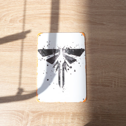 The Last Of Us Firefly Symbol Metal Wall Sign