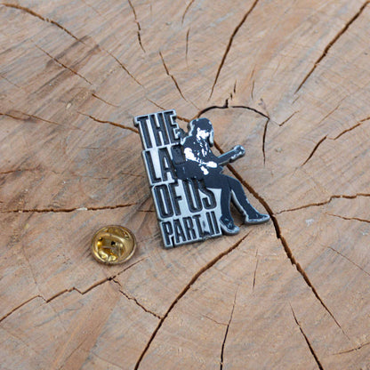 The Last of Us Part II Ellie with Guitar Metal Pin Extremely Detailed