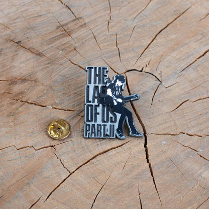 The Last of Us Part II Ellie with Guitar Metal Pin Extremely Detailed