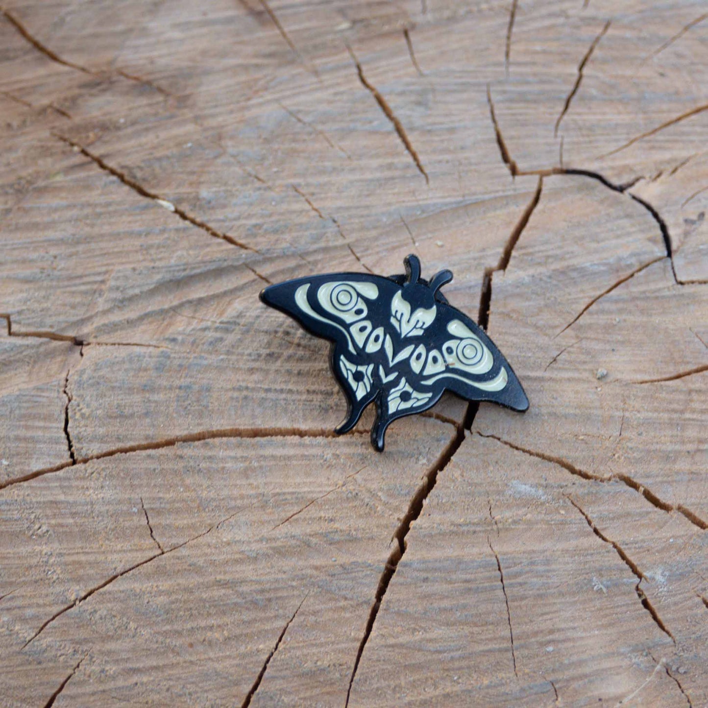 The Last of Us Metallic Moth Enamel Pin