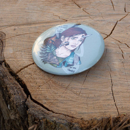 The Last of Us Ellie Pin There Is a Light in The Dark Brooch