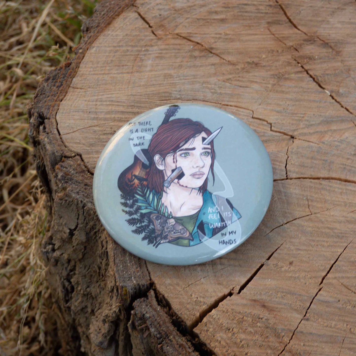 The Last of Us Ellie Pin There Is a Light in The Dark Brooch