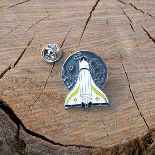 The Last of Us Rocket Ship Metallic Pin