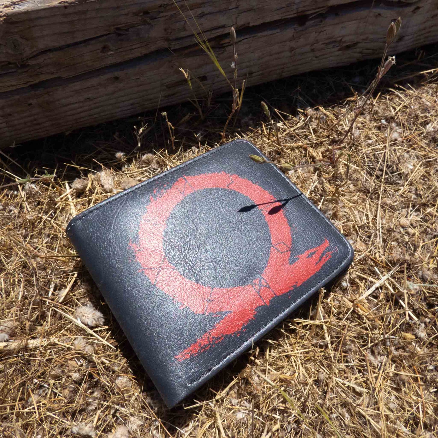 God of War Game Inspired Logo Kratos PU Leather Wallet