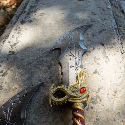 God of War 15cm Double Blades of Chaos with Big Chain
