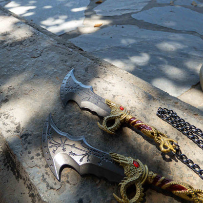 God of War 15cm Double Blades of Chaos with Big Chain