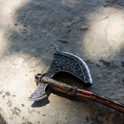 God of War Epic Leviathan Axe Very Detailed Keychain with Clasp 12cm