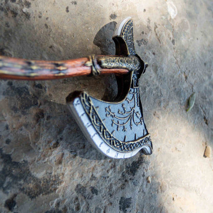 God of War Epic Leviathan Axe Very Detailed Keychain with Clasp 12cm