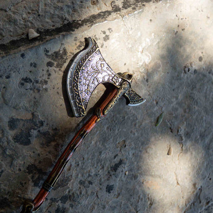 God of War Epic Leviathan Axe Very Detailed Keychain with Clasp 12cm