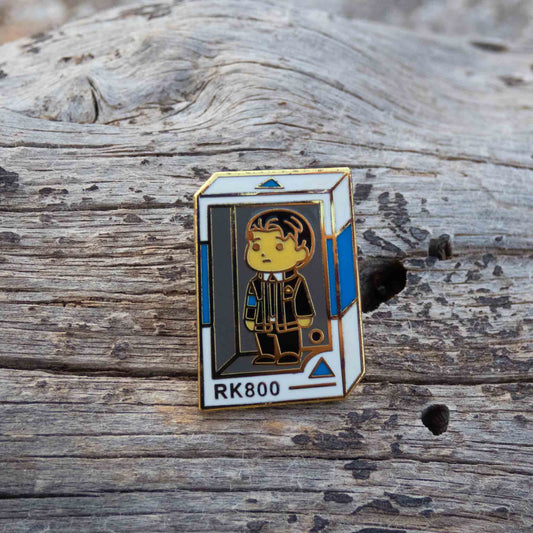 Detroit Become Human Connor RK800 Pin Badge
