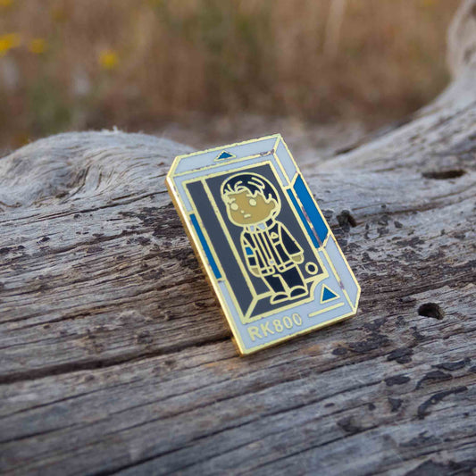 Detroit Become Human Connor RK800 Pin Badge