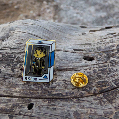 Detroit Become Human Connor RK800 Pin Badge