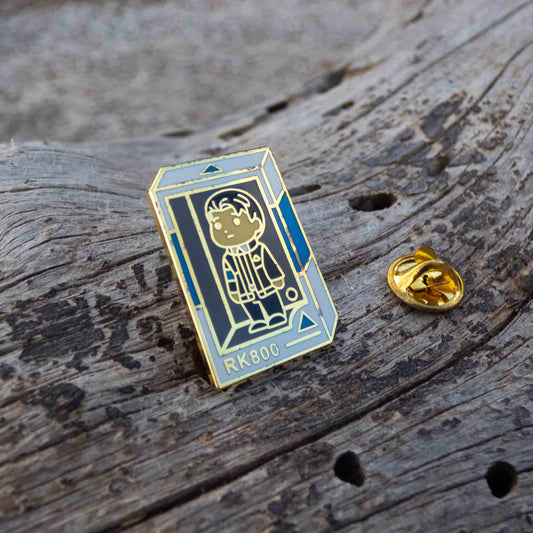 Detroit Become Human Connor RK800 Pin Badge