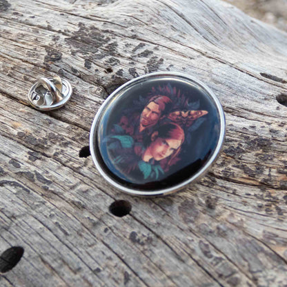 The Last of Us I'd Lose Myself Ellie and Joel Metallic Pin