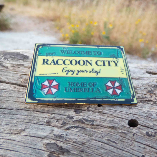 Resident Evil Welcome to Raccoon City Horror Metallic Pin Brooch