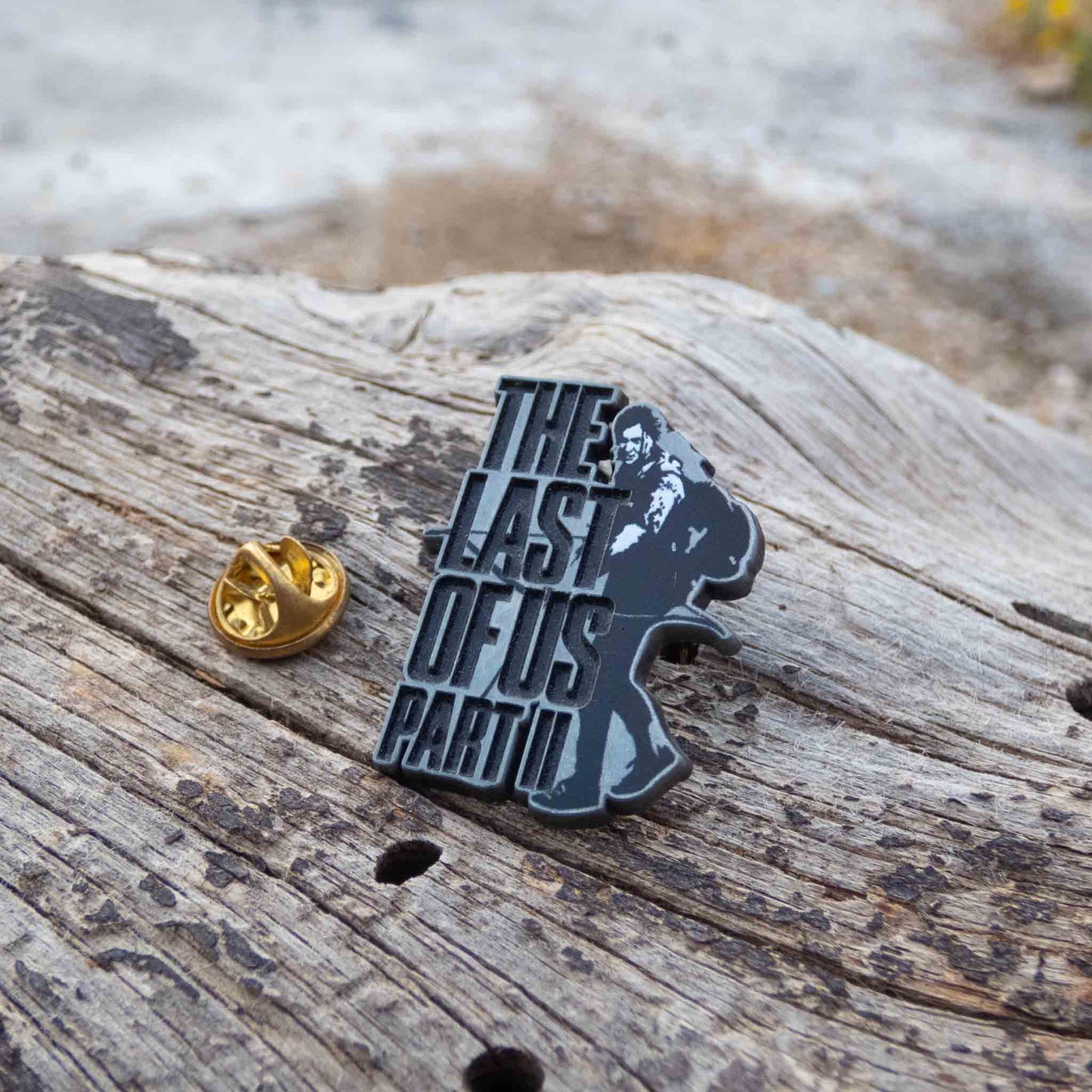 The Last of Us Part II Ellie with Bow Metal Pin Extremely Detailed