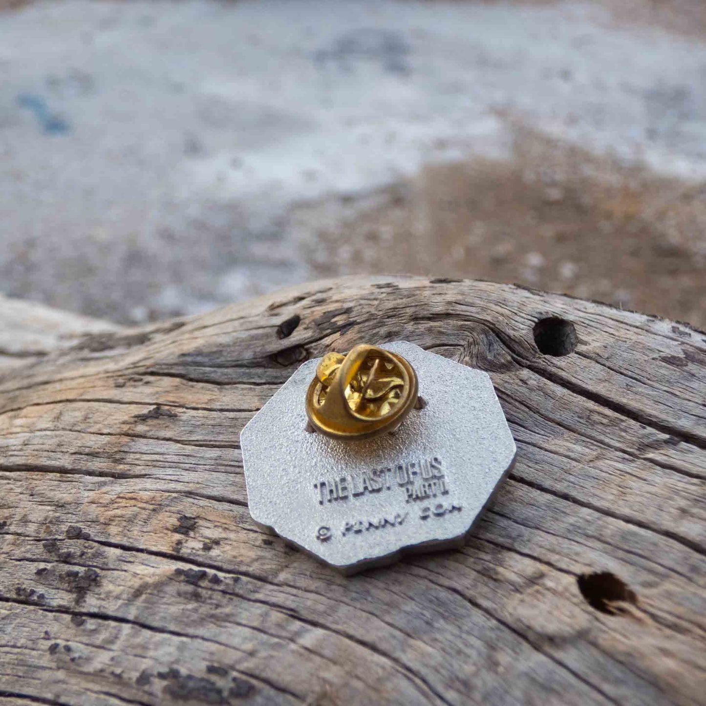 The Last of Us Metal Premium Firefly Stop Sign Pin Extremely Detailed