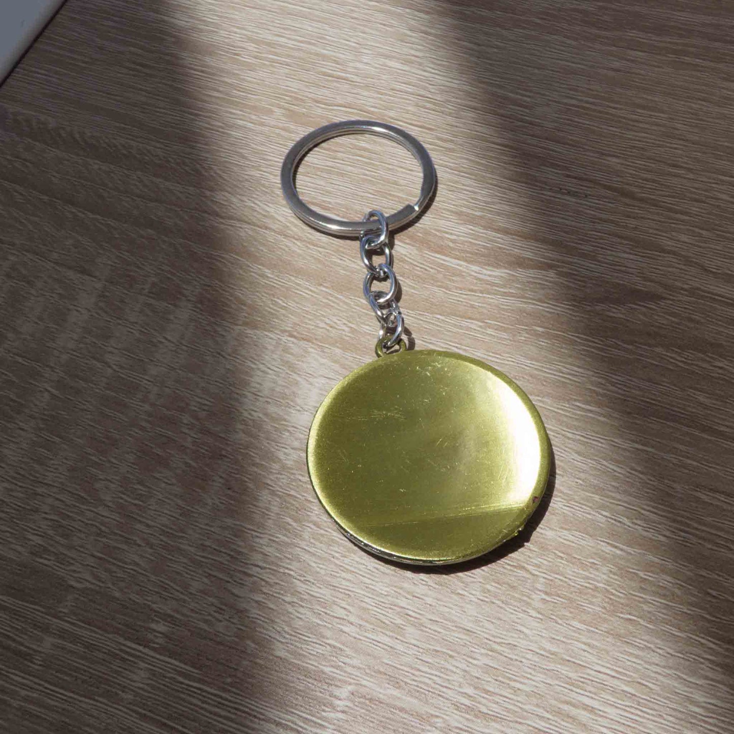 Dark Souls Warrior of Sunlight Shield Vintage Metal Keychain