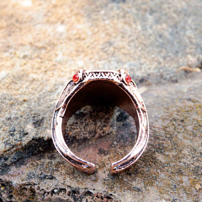 God Of War Ragnarok  StoneMason Ring Kratos Vegvisir Cosplay Ring