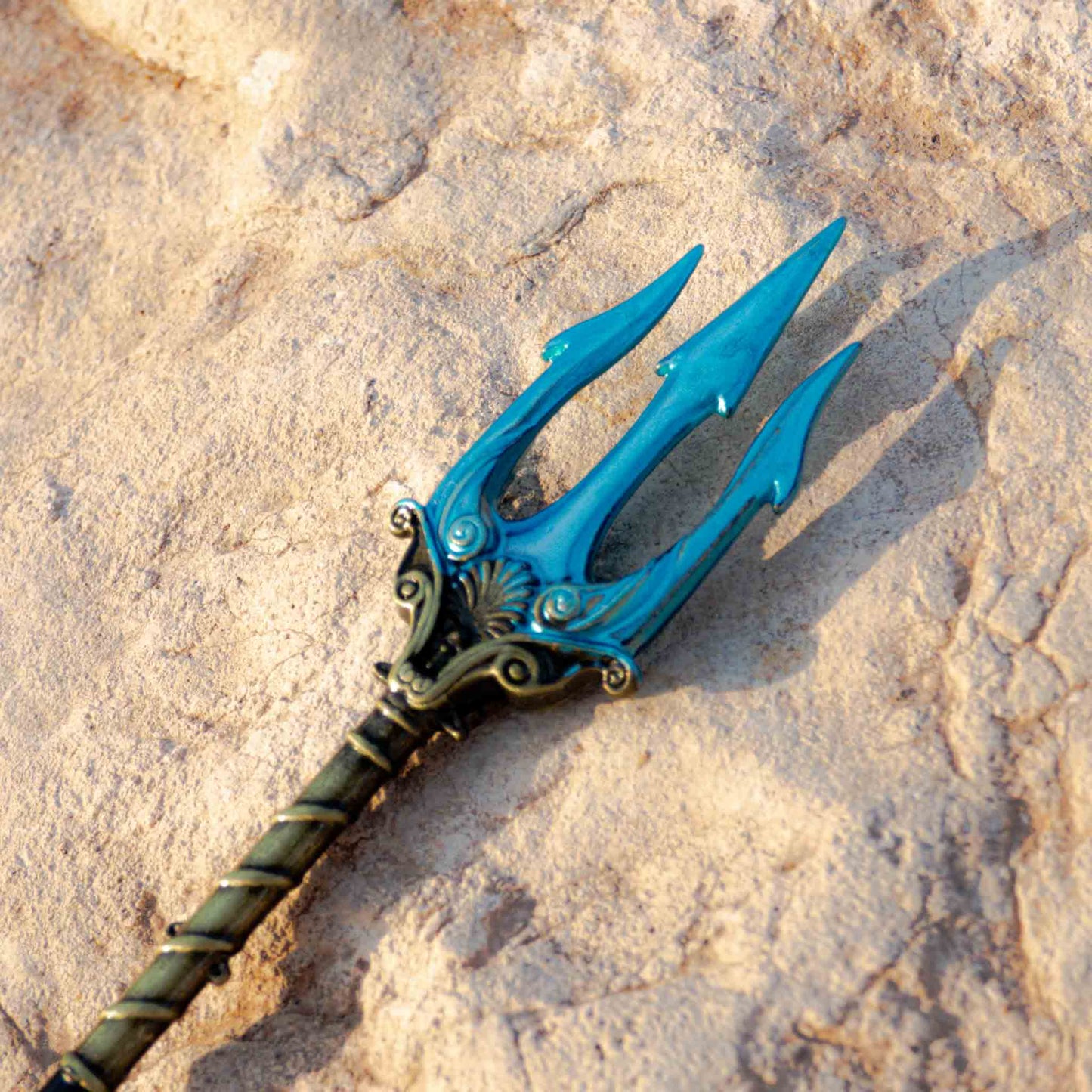 God of War 5 Ragnarok Kratos Poseidon Trident Collectible Desk Accessory
