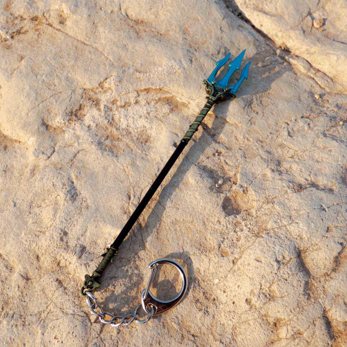God of War 5 Ragnarok Kratos Poseidon Trident Collectible Desk Accessory