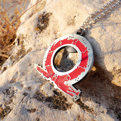 God of War 4 Kratos Delicate Chain Pendant Necklace