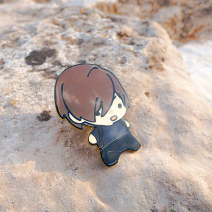 Resident Evil Leon Kennedy Metallic Pin Brooch