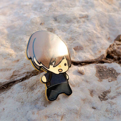 Resident Evil Leon Kennedy Metallic Pin Brooch