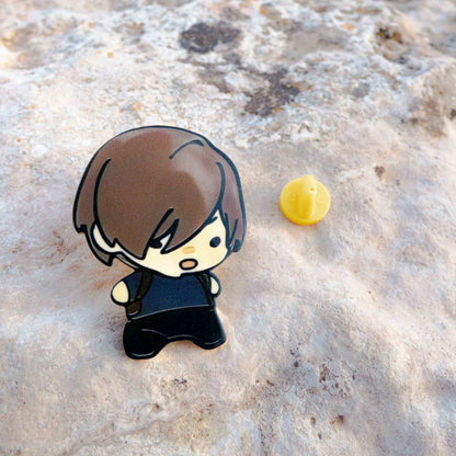 Resident Evil Leon Kennedy Metallic Pin Brooch