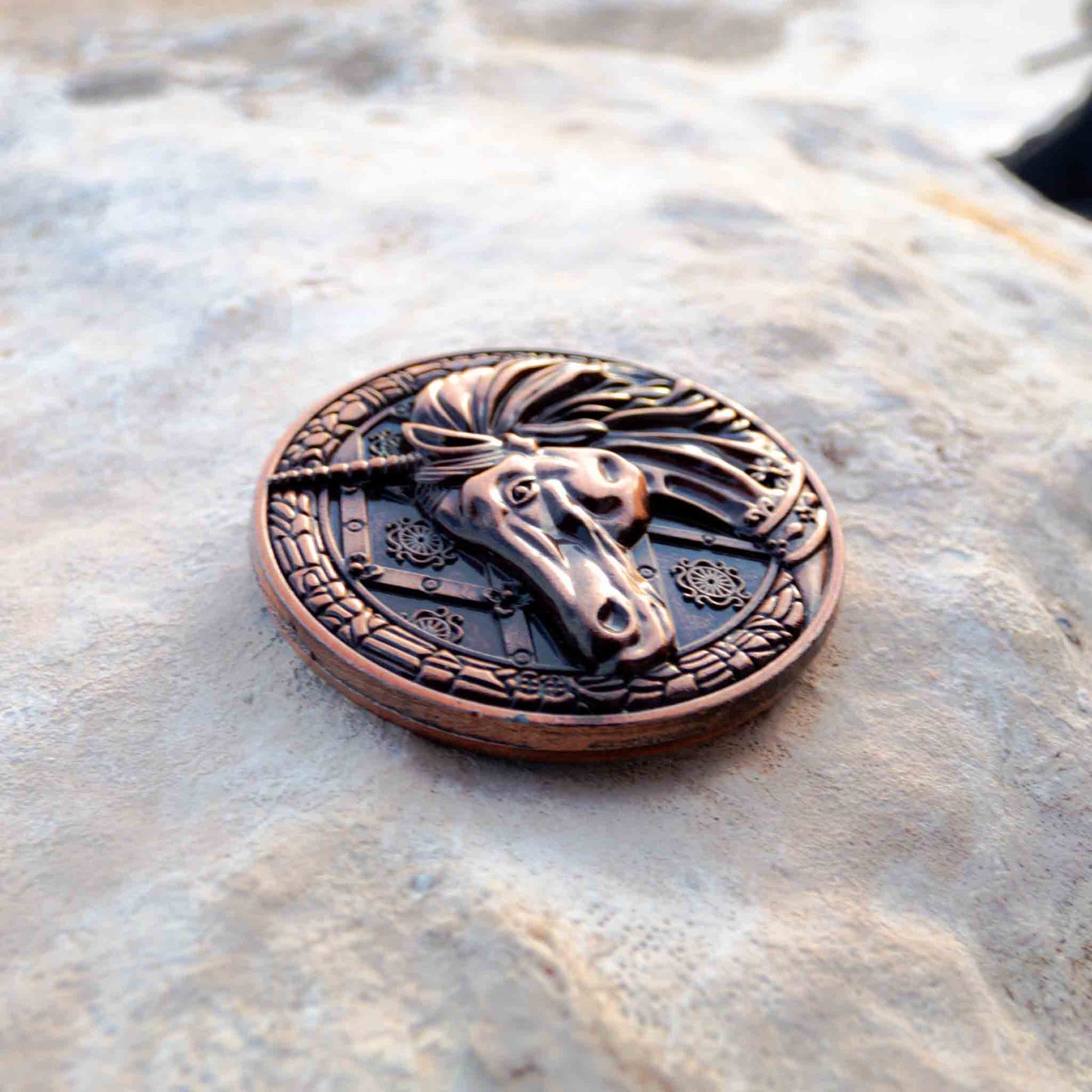 Resident Evil 2 Limited Edition Replica Unicorn Medallion Coin (Survival Unit)