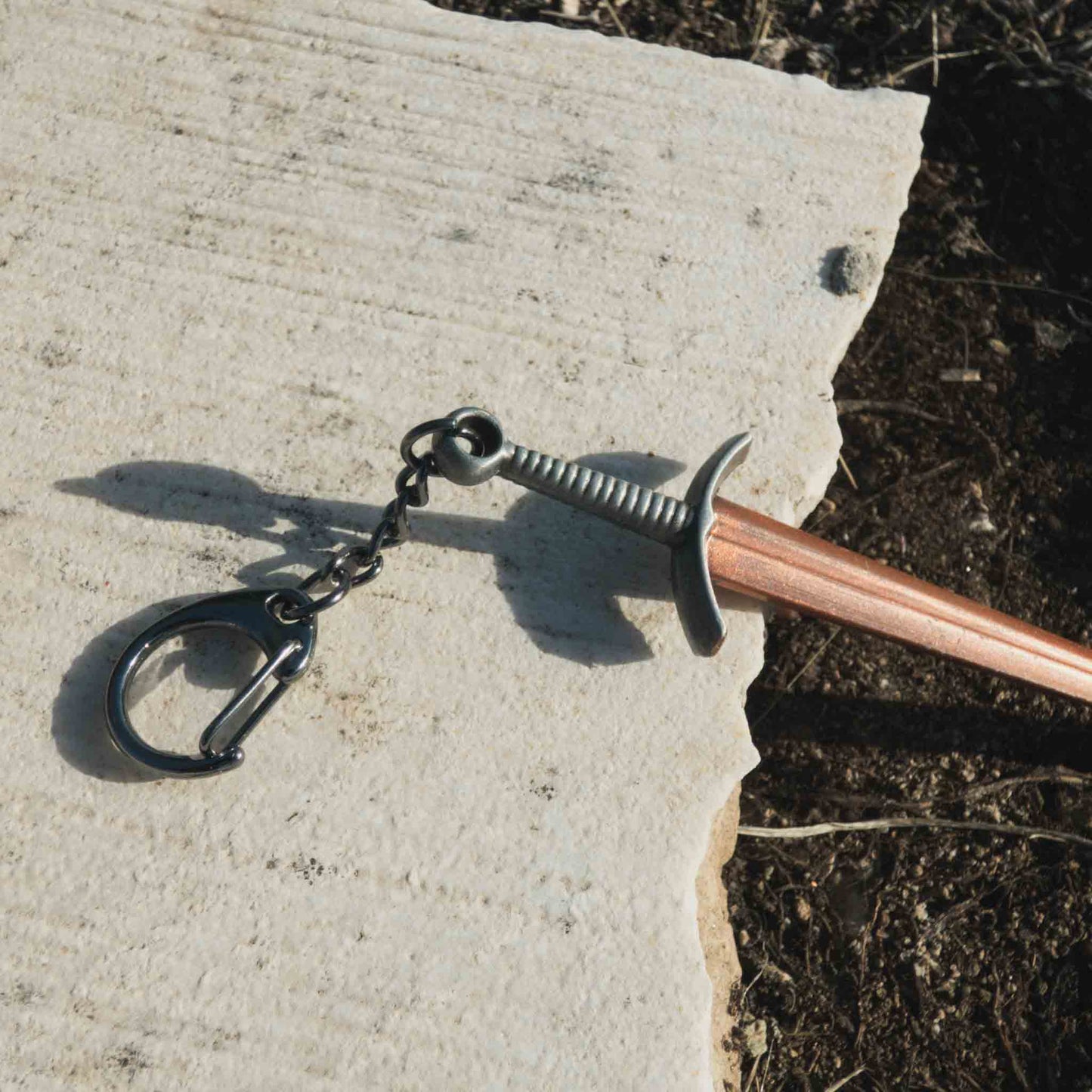 Dark Souls Remastered Broadsword Weapon Keychain Keyring