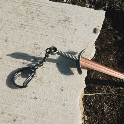 Dark Souls Remastered Broadsword Weapon Keychain Keyring