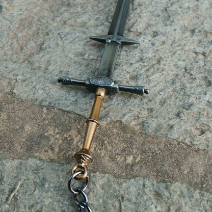 Dark Souls 1 Remastered Zweihander Sword Authentic Keychain
