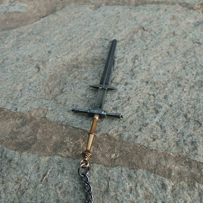 Dark Souls 1 Remastered Zweihander Sword Authentic Keychain