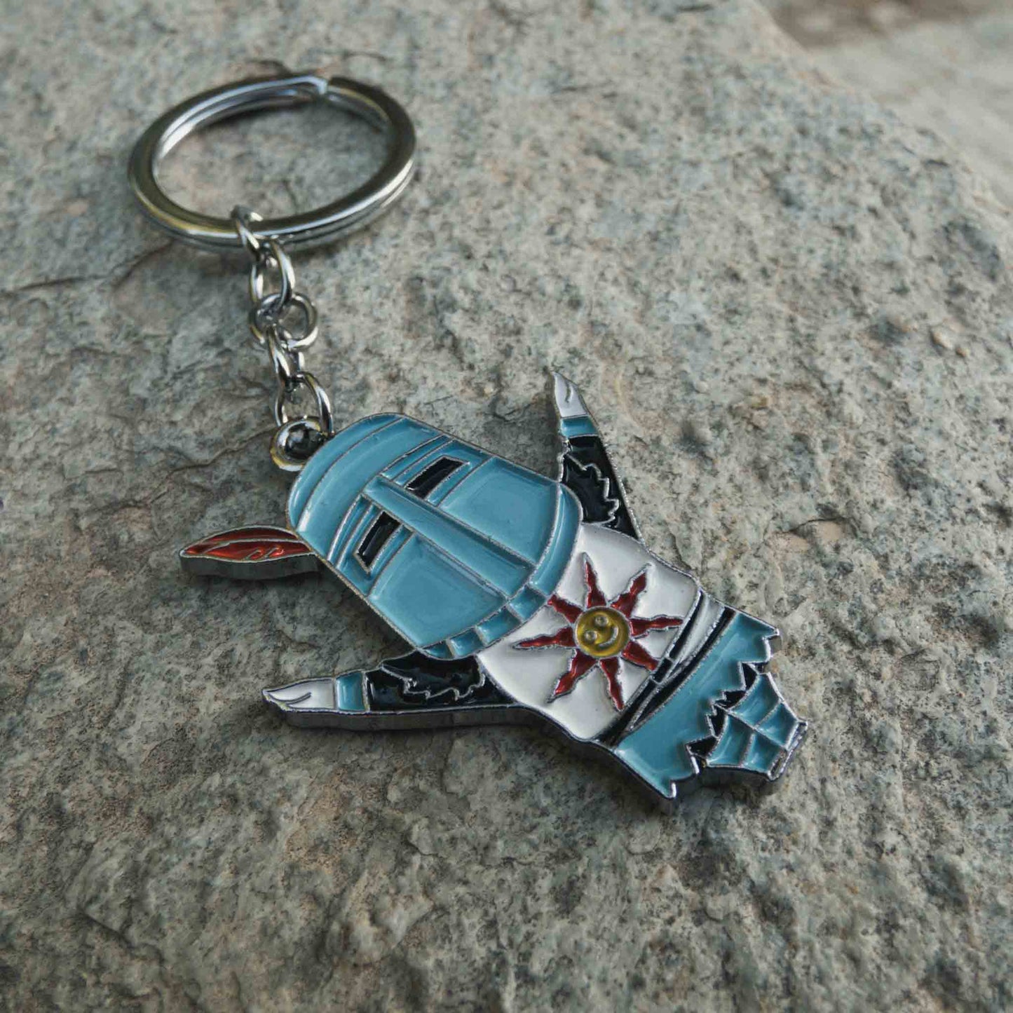 Dark Souls Steel Knight of Sunlight Solaire of Astora Keychain