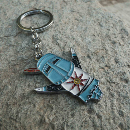 Dark Souls Steel Knight of Sunlight Solaire of Astora Keychain