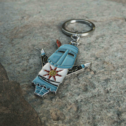 Dark Souls Steel Knight of Sunlight Solaire of Astora Keychain