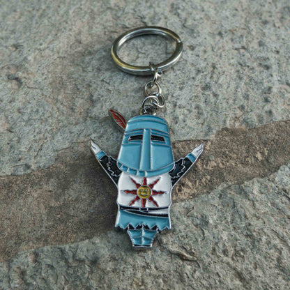 Dark Souls Steel Knight of Sunlight Solaire of Astora Keychain