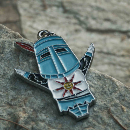 Dark Souls Steel Knight of Sunlight Solaire of Astora Keychain