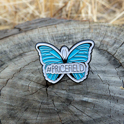 Life Is Strange #Pricefield Blue Butterfly Pin Themed Enamel Brooch