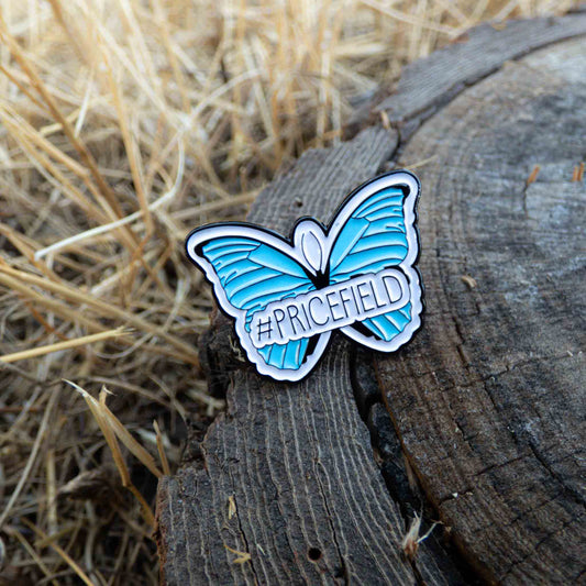 Life Is Strange #Pricefield Blue Butterfly Pin Themed Enamel Brooch