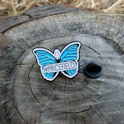 Life Is Strange #Pricefield Blue Butterfly Pin Themed Enamel Brooch