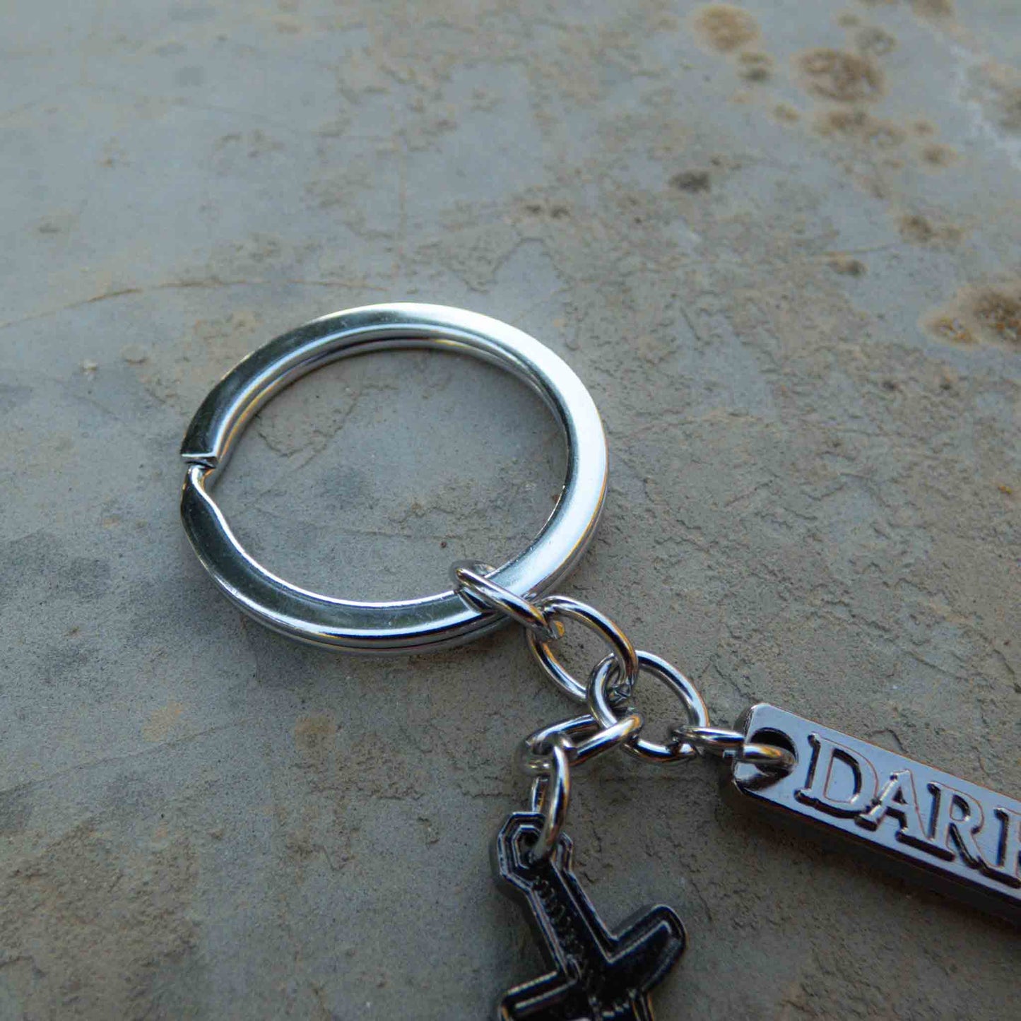 Dark Souls III Metallic Tag Bonfire Keychain