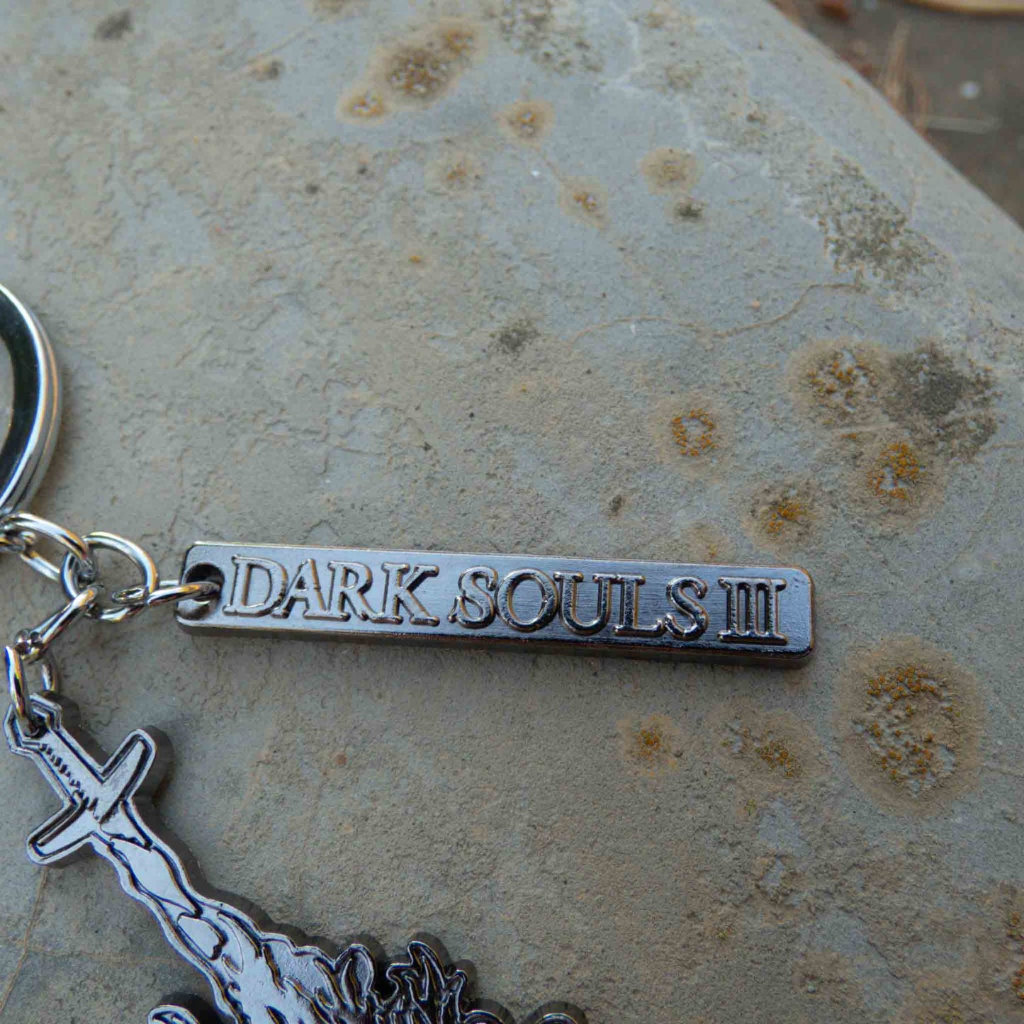 Dark Souls III Metallic Tag Bonfire Keychain