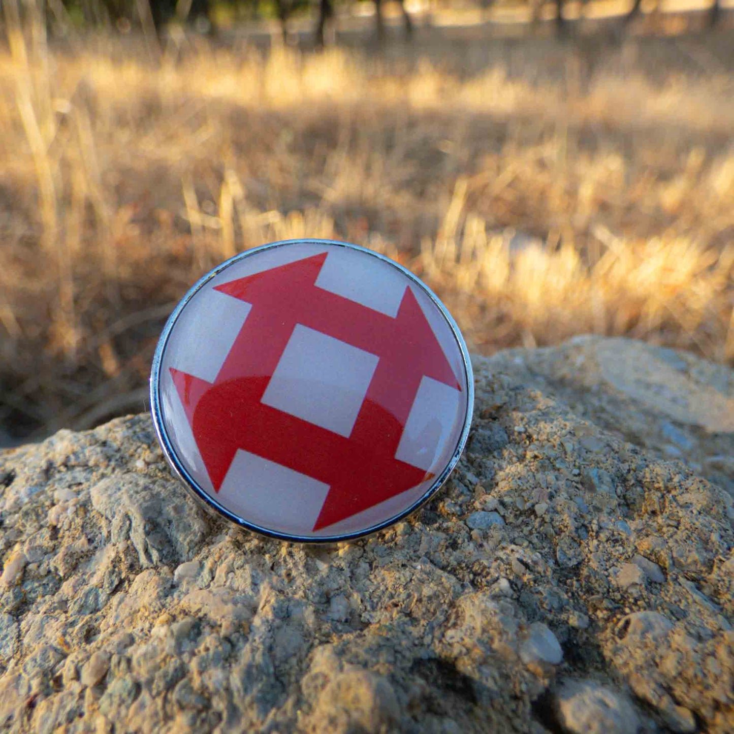 Detroit: Become Human Jericho Deviant Androids Round Metal Pin