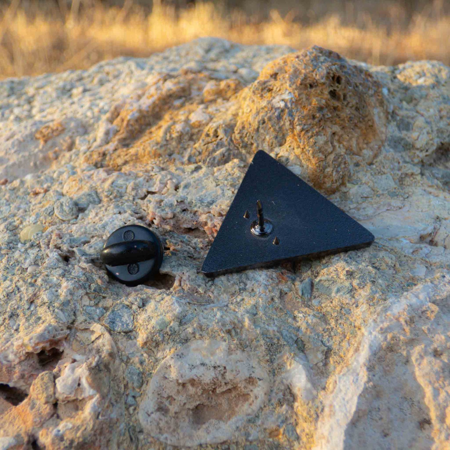 Detroit: Become Human Blue Android Triangle Pin Brooch