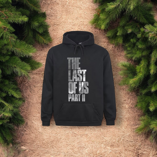 The Last of Us Part II Game Inspired Soft Hoodie - Black / S Available at 2Fast2See.co