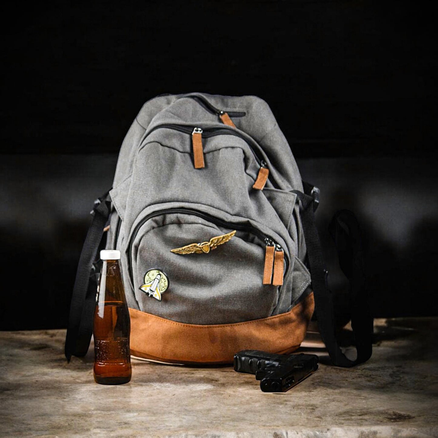 The Last of Us Ellie's Backpack Replica with Pins