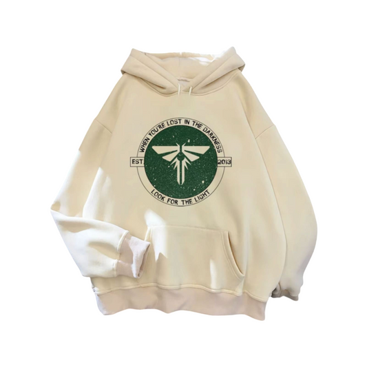 The Last of Us Firefly Endure and Survive Design Khaki Hoodie