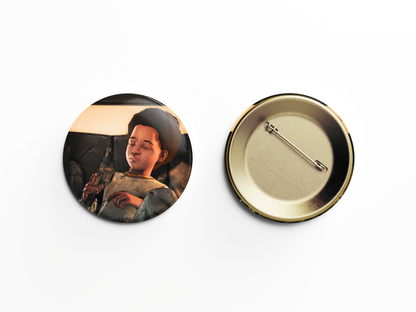 Telltale The Walking Dead AJ Handmade Round Badge